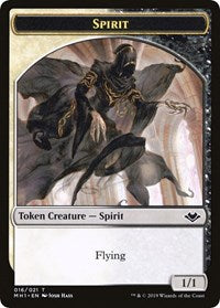 Spirit // Golem Double-Sided Token [Modern Horizons Tokens] - Magic: The Gathering - Card Brawlers | Quebec | Canada |