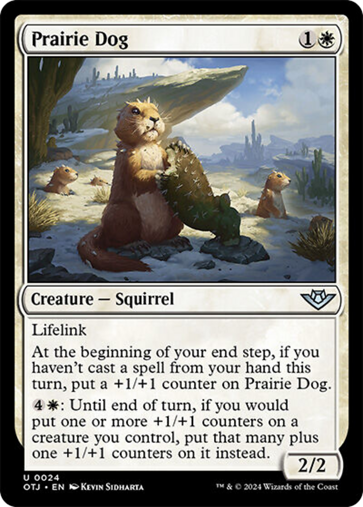Prairie Dog [Outlaws of Thunder Junction] - Magic: The Gathering - Card Brawlers | Quebec | Canada |