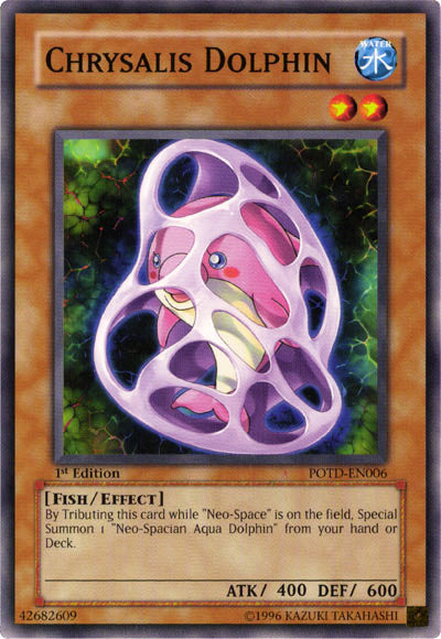 Chrysalis Dolphin [POTD-EN006] Common - Yu-Gi-Oh! - Card Brawlers | Quebec | Canada |