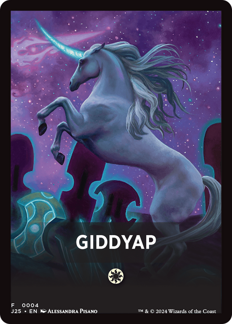 Giddyap Theme Card [Foundations Jumpstart Front Cards] - Magic: The Gathering - Card Brawlers | Quebec | Canada |