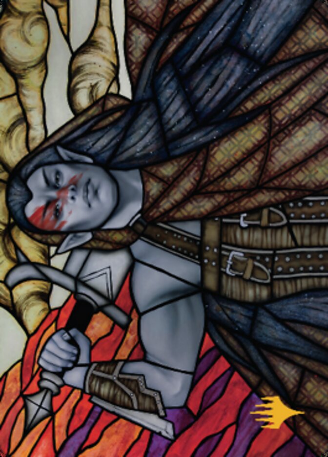Radha, Coalition Warlord Art Card (Gold-Stamped Signature) [Dominaria United Art Series] - Magic: The Gathering - Card Brawlers | Quebec | Canada |