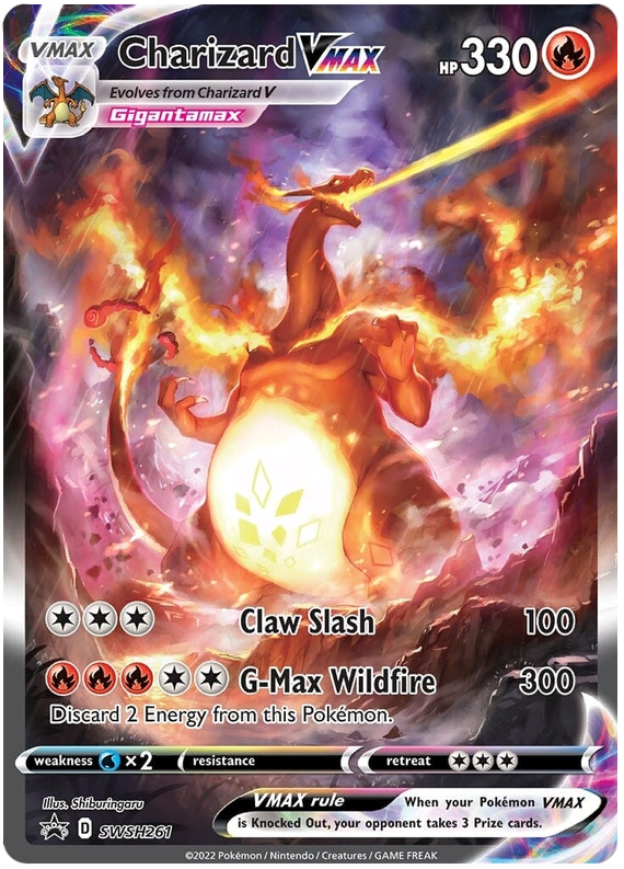 Charizard VMAX (SWSH261) [Sword & Shield: Black Star Promos] - Pokémon - Card Brawlers | Quebec | Canada |