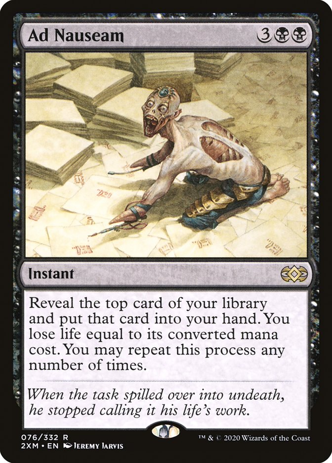 Ad Nauseam [Double Masters] - Magic: The Gathering - Card Brawlers | Quebec | Canada |