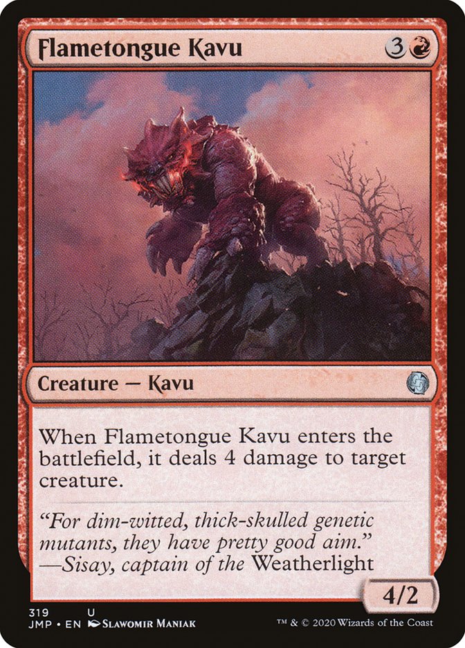 Flametongue Kavu [Jumpstart] - Magic: The Gathering - Card Brawlers | Quebec | Canada |