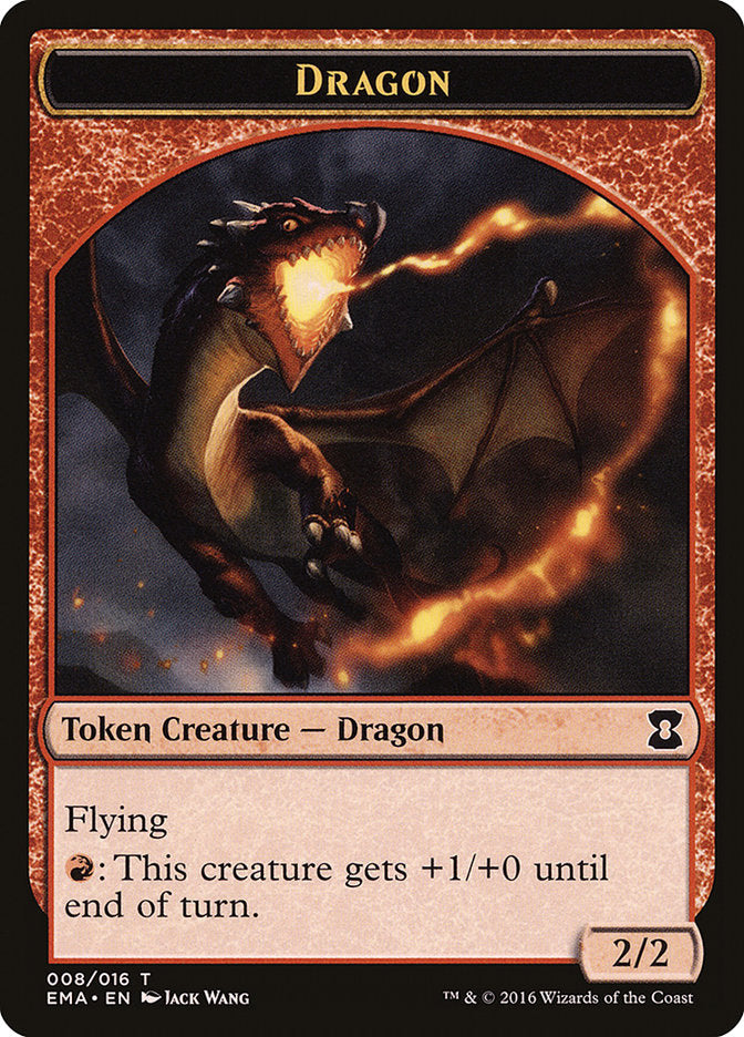 Dragon Token [Eternal Masters Tokens] - Magic: The Gathering - Card Brawlers | Quebec | Canada |