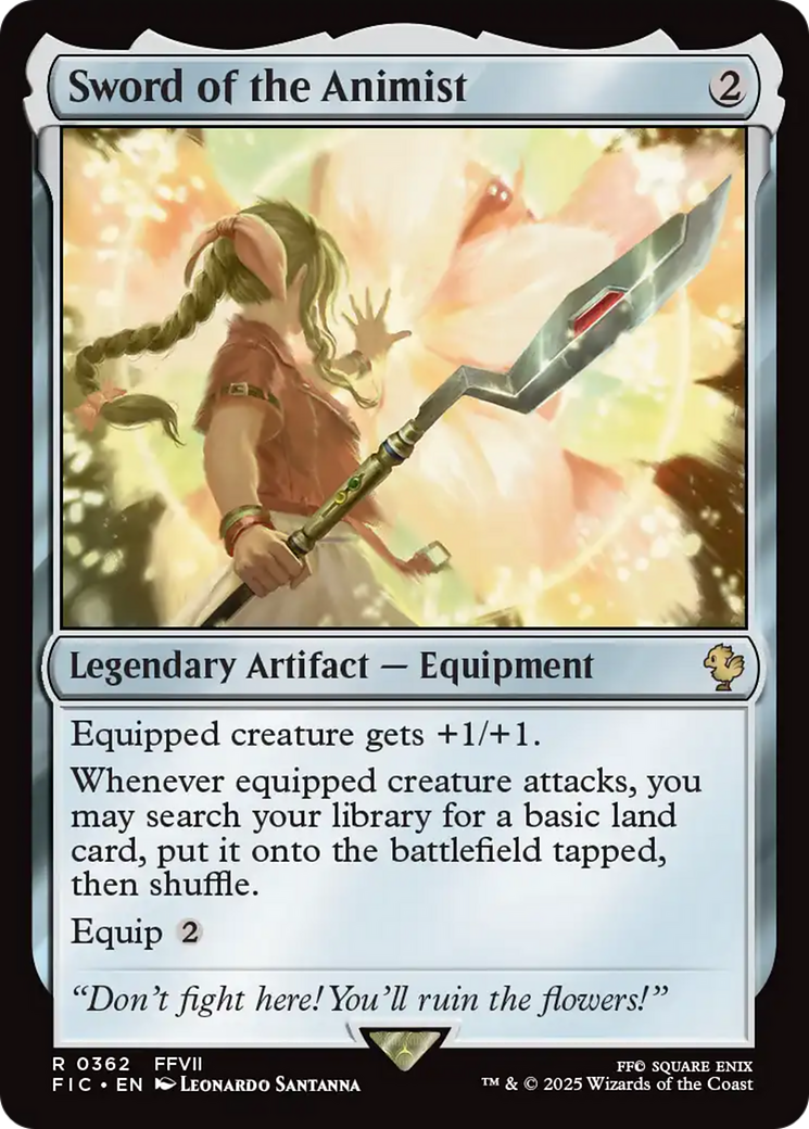 Sword of the Animist [FINAL FANTASY Commander] - Magic: The Gathering - Card Brawlers | Quebec | Canada |