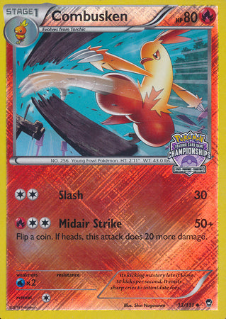 Combusken (13/111) (Championship Promo) [XY: Furious Fists] - Pokémon - Card Brawlers | Quebec | Canada |