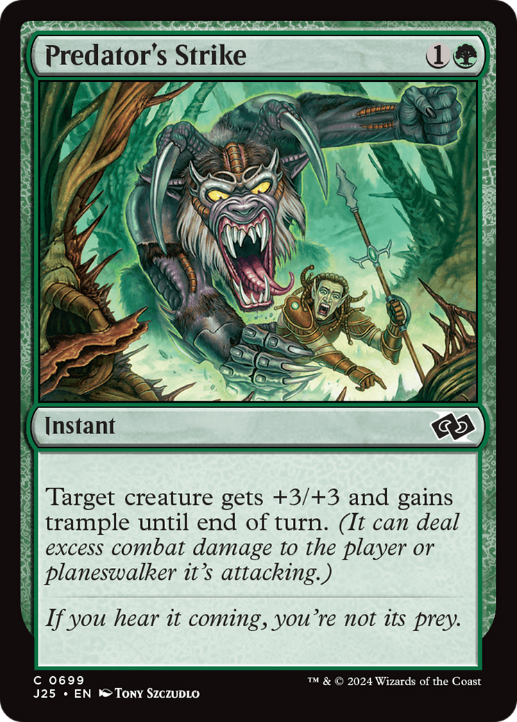 Predator's Strike [Foundations Jumpstart] - Magic: The Gathering - Card Brawlers | Quebec | Canada |