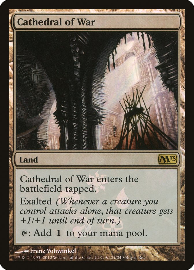 Cathedral of War (Buy-A-Box) [Magic 2013 Promos] - Magic: The Gathering - Card Brawlers | Quebec | Canada |