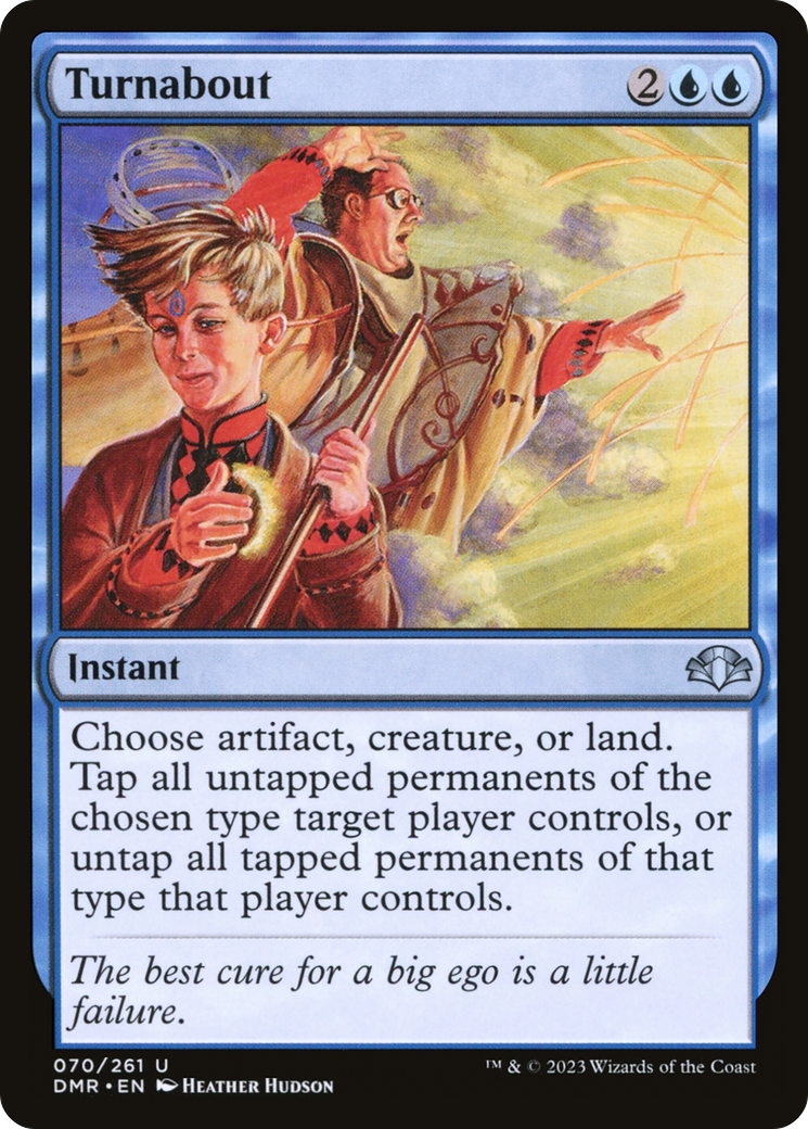 Turnabout [Dominaria Remastered] - Magic: The Gathering - Card Brawlers | Quebec | Canada |
