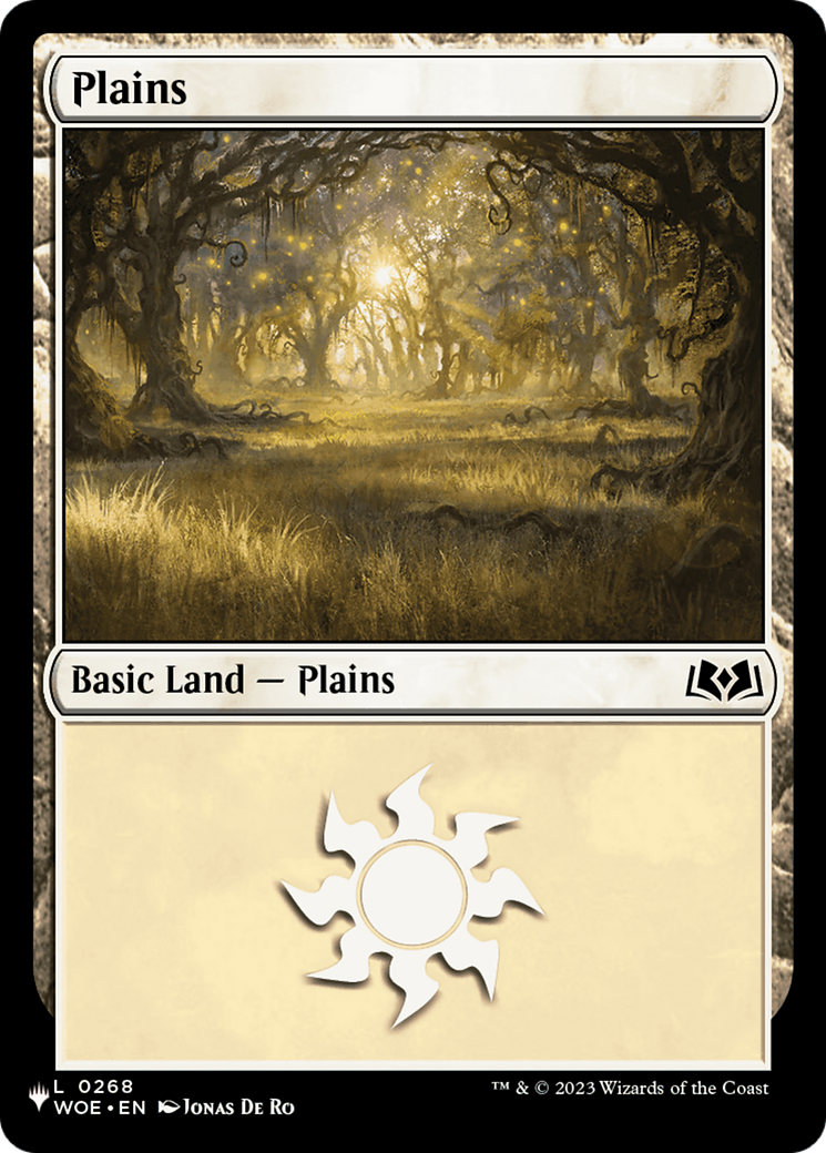 Plains (0268) (WOE) [The List] - Magic: The Gathering - Card Brawlers | Quebec | Canada |