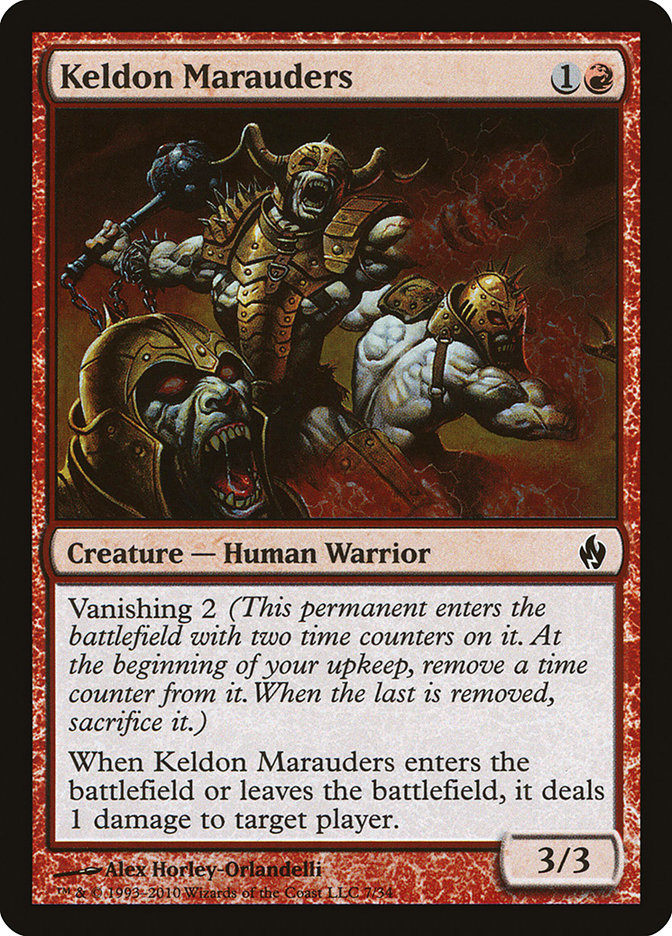 Keldon Marauders [Premium Deck Series: Fire and Lightning] - Magic: The Gathering - Card Brawlers | Quebec | Canada |