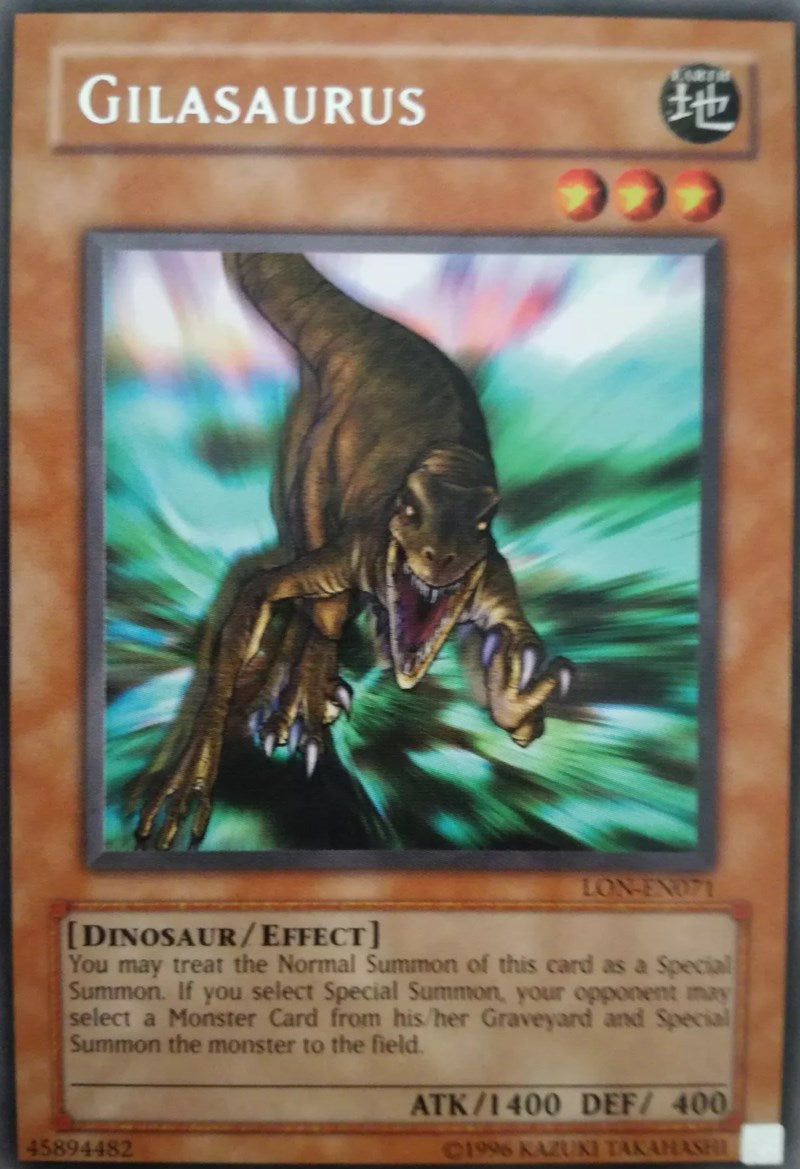 Gilasaurus [LON-EN071] Rare - Yu-Gi-Oh! - Card Brawlers | Quebec | Canada |