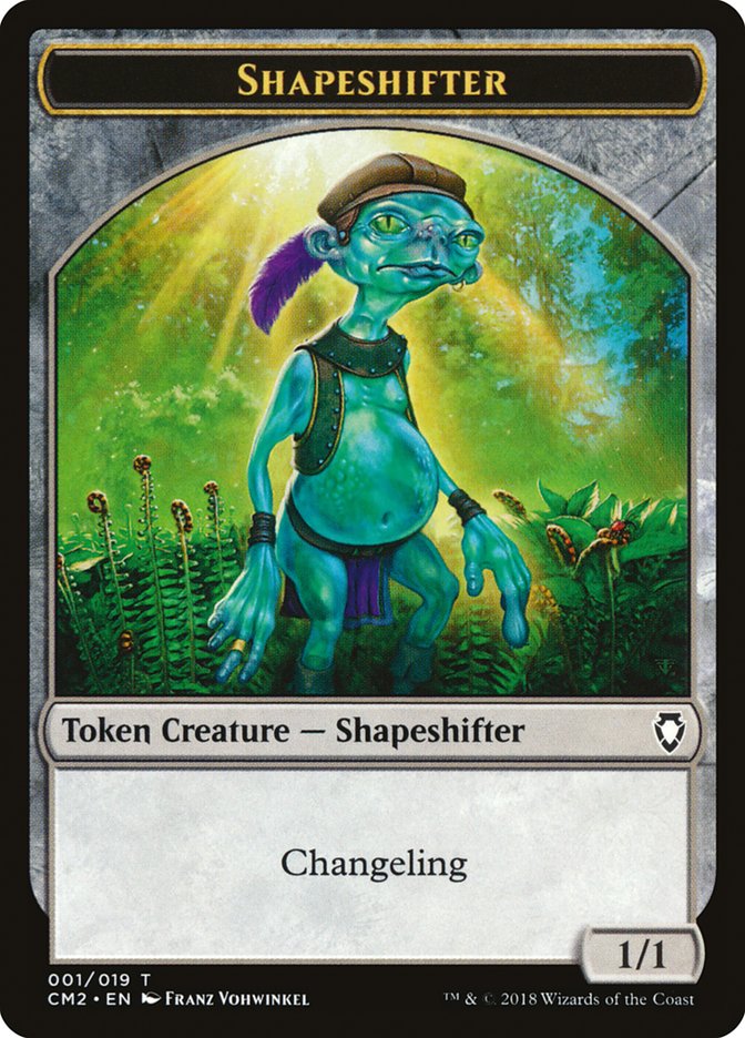 Shapeshifter Token [Commander Anthology Volume II Tokens] - Magic: The Gathering - Card Brawlers | Quebec | Canada |