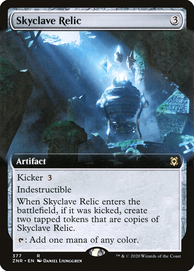 Skyclave Relic (Extended Art) [Zendikar Rising] - Magic: The Gathering - Card Brawlers | Quebec | Canada |
