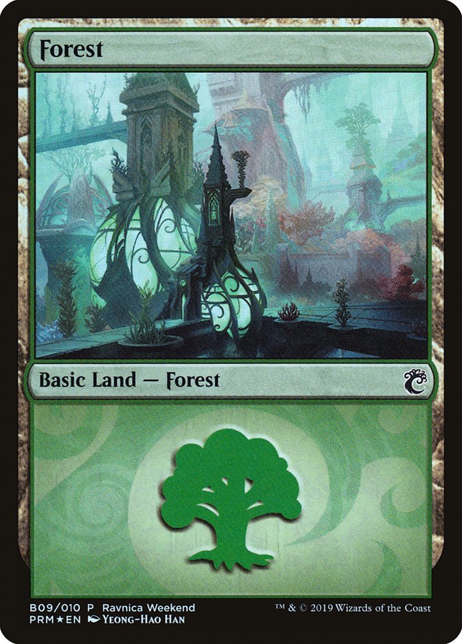 Forest (B09) [Ravnica Allegiance Guild Kit] - Magic: The Gathering - Card Brawlers | Quebec | Canada |