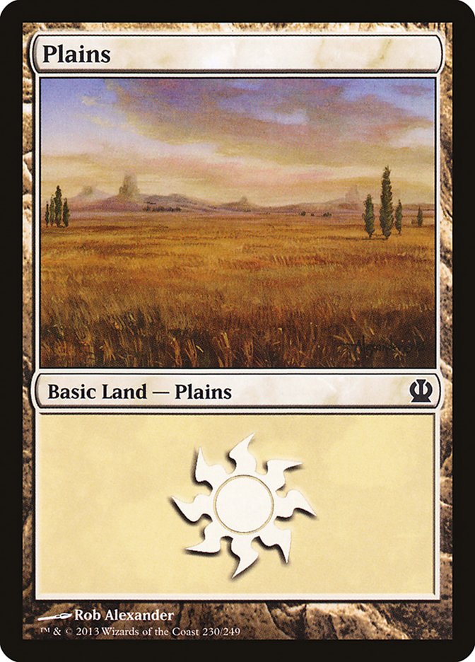 Plains (230) [Theros] - Magic: The Gathering - Card Brawlers | Quebec | Canada |