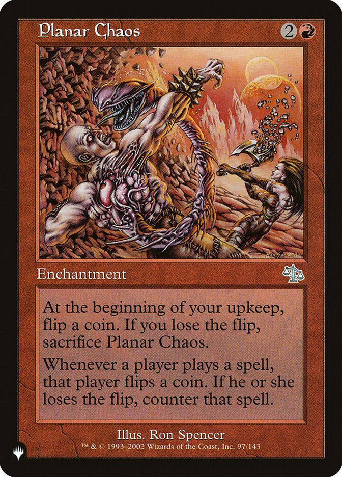 Planar Chaos [Secret Lair: Heads I Win, Tails You Lose] - Magic: The Gathering - Card Brawlers | Quebec | Canada |