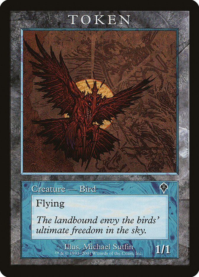 Bird Token [Magic Player Rewards 2001] - Magic: The Gathering - Card Brawlers | Quebec | Canada |