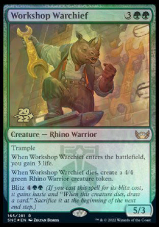 Workshop Warchief [Streets of New Capenna Prerelease Promos] - Magic: The Gathering - Card Brawlers | Quebec | Canada |
