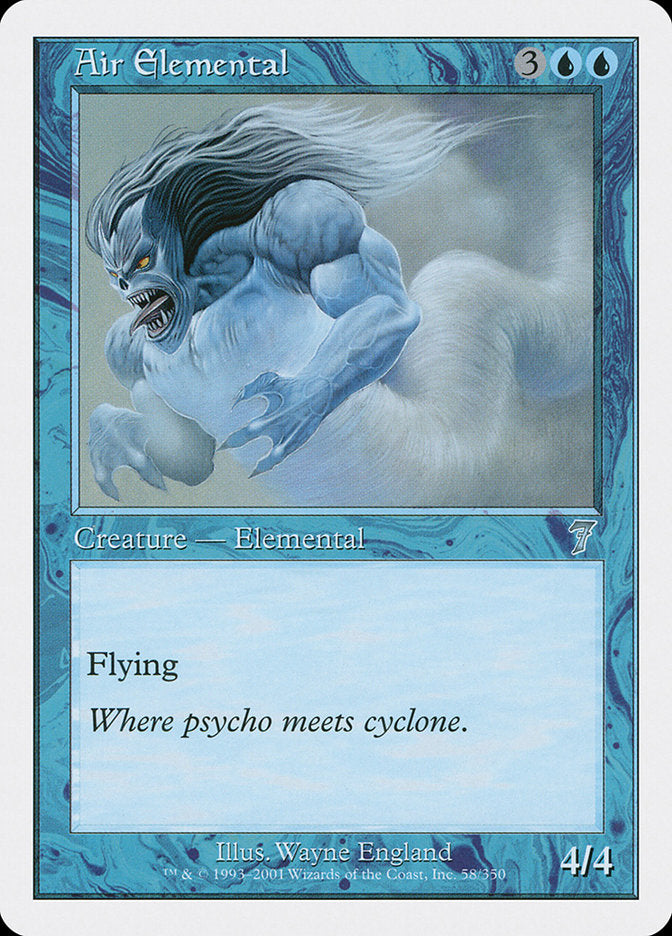 Air Elemental [Seventh Edition] - Magic: The Gathering - Card Brawlers | Quebec | Canada |