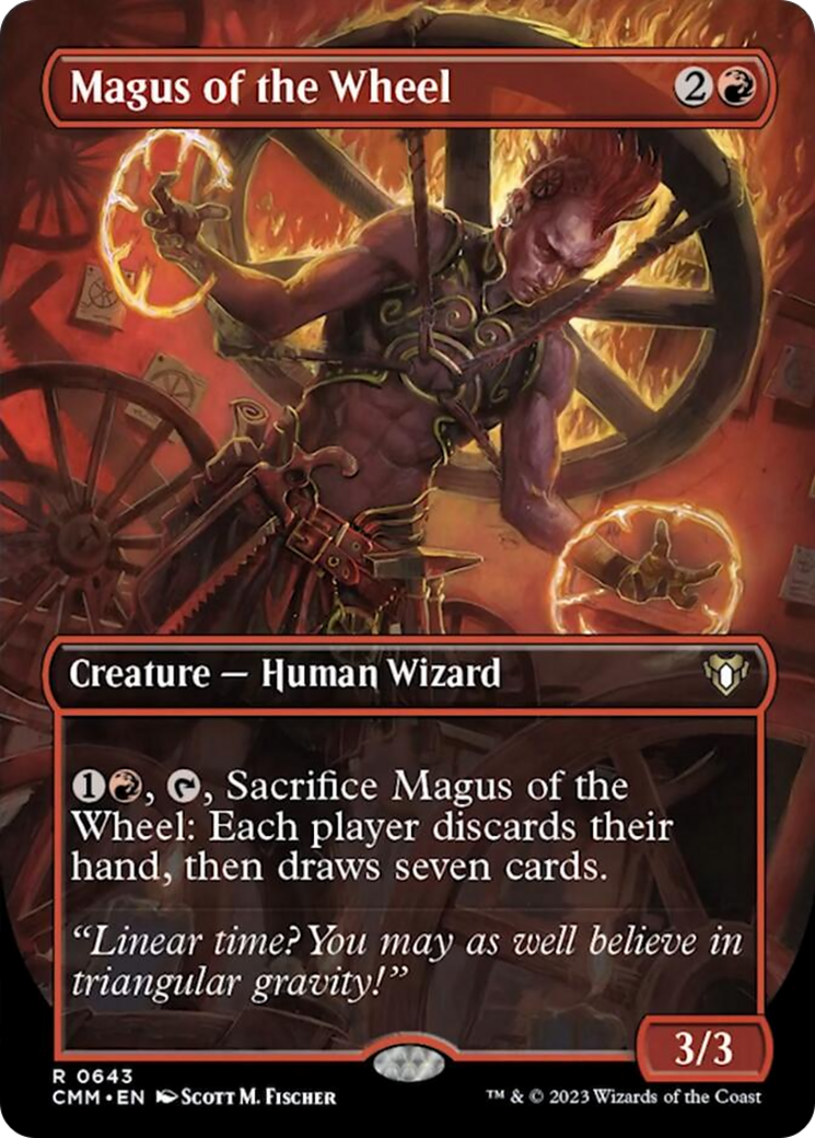 Magus of the Wheel (Borderless Alternate Art) [Commander Masters] - Magic: The Gathering - Card Brawlers | Quebec | Canada |