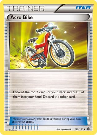 Acro Bike (122/160) [XY: Primal Clash] - Pokémon - Card Brawlers | Quebec | Canada |