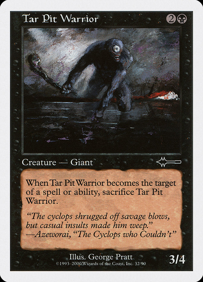 Tar Pit Warrior [Beatdown] - Magic: The Gathering - Card Brawlers | Quebec | Canada |