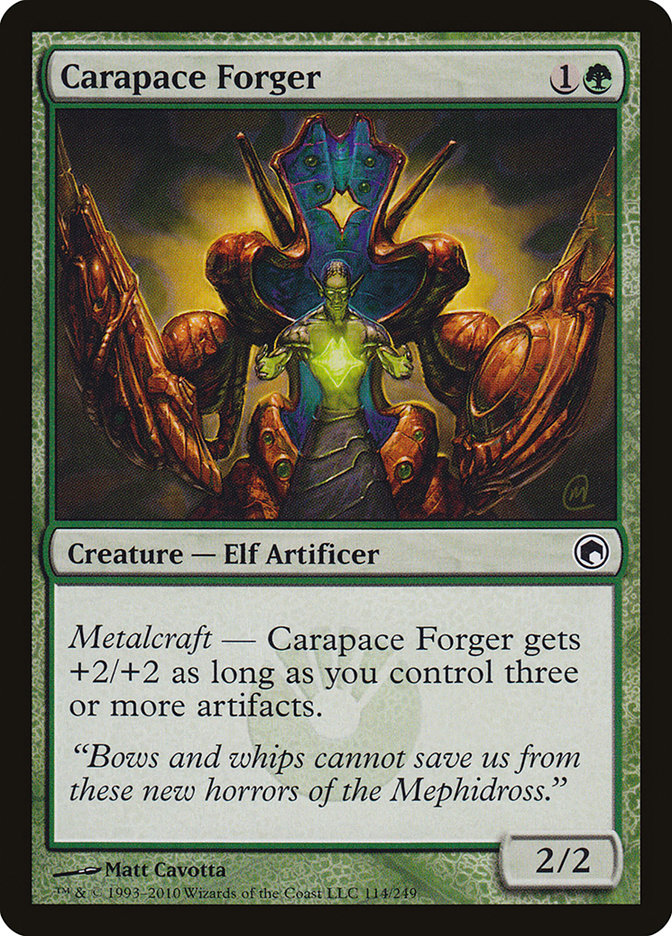 Carapace Forger [Scars of Mirrodin] - Magic: The Gathering - Card Brawlers | Quebec | Canada |