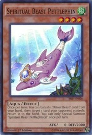 Spiritual Beast Pettlephin [THSF-EN026] Super Rare - Yu-Gi-Oh! - Card Brawlers | Quebec | Canada |