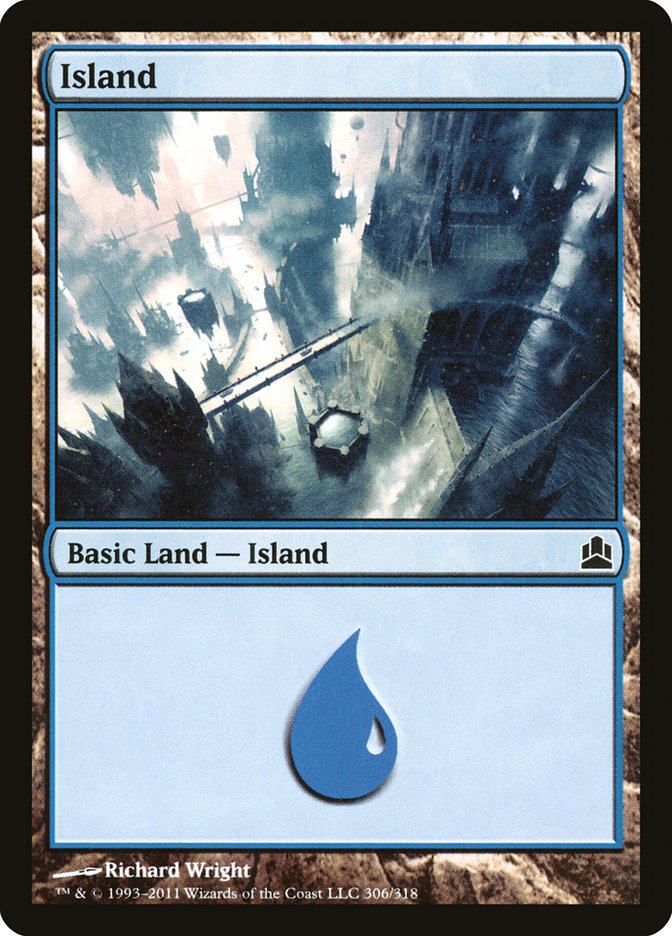 Island (306) [Commander 2011] - Magic: The Gathering - Card Brawlers | Quebec | Canada |