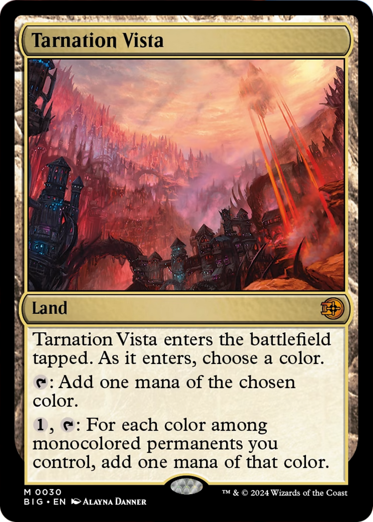 Tarnation Vista [Outlaws of Thunder Junction: The Big Score] - Magic: The Gathering - Card Brawlers | Quebec | Canada |