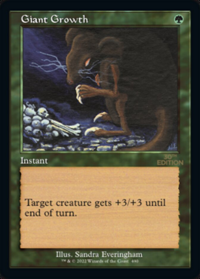 Giant Growth (Retro) [30th Anniversary Edition] - Magic: The Gathering - Card Brawlers | Quebec | Canada |