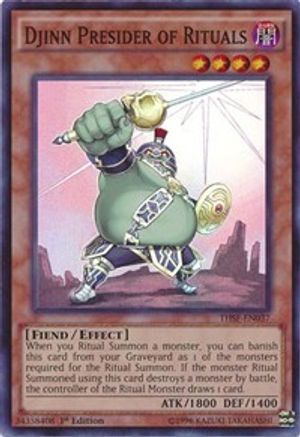 Djinn Presider of Rituals [THSF-EN037] Super Rare - Yu-Gi-Oh! - Card Brawlers | Quebec | Canada |