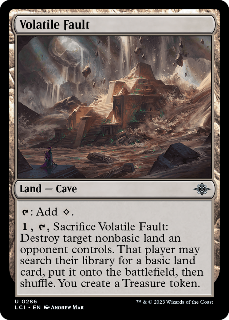 Volatile Fault [The Lost Caverns of Ixalan] - Magic: The Gathering - Card Brawlers | Quebec | Canada |