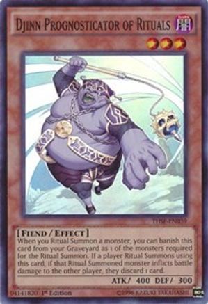 Djinn Prognosticator of Rituals [THSF-EN039] Super Rare - Yu-Gi-Oh! - Card Brawlers | Quebec | Canada |