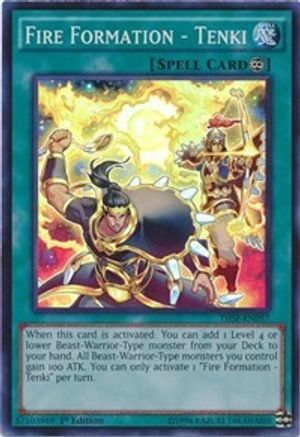 Fire Formation - Tenki [THSF-EN057] Super Rare - Yu-Gi-Oh! - Card Brawlers | Quebec | Canada |