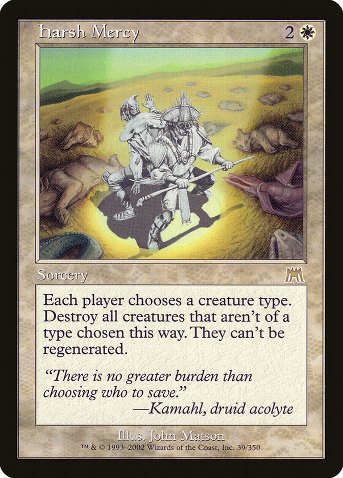 Harsh Mercy [Onslaught] - Magic: The Gathering - Card Brawlers | Quebec | Canada |