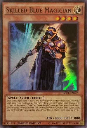 Skilled Blue Magician [SECE-ENS07] Super Rare - Yu-Gi-Oh! - Card Brawlers | Quebec | Canada |