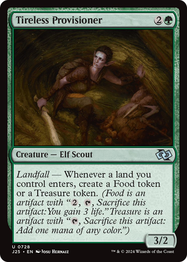 Tireless Provisioner [Foundations Jumpstart] - Magic: The Gathering - Card Brawlers | Quebec | Canada |