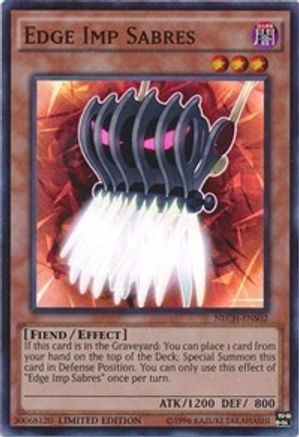 Edge Imp Sabres (SE) [NECH-ENS02] Super Rare - Yu-Gi-Oh! - Card Brawlers | Quebec | Canada |