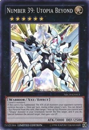 Number 39: Utopia Beyond (SE) [NECH-ENS13] Super Rare - Yu-Gi-Oh! - Card Brawlers | Quebec | Canada |