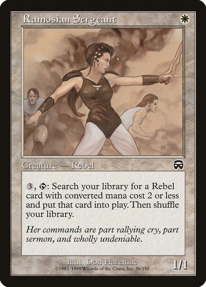 Ramosian Sergeant [Mercadian Masques] - Magic: The Gathering - Card Brawlers | Quebec | Canada |