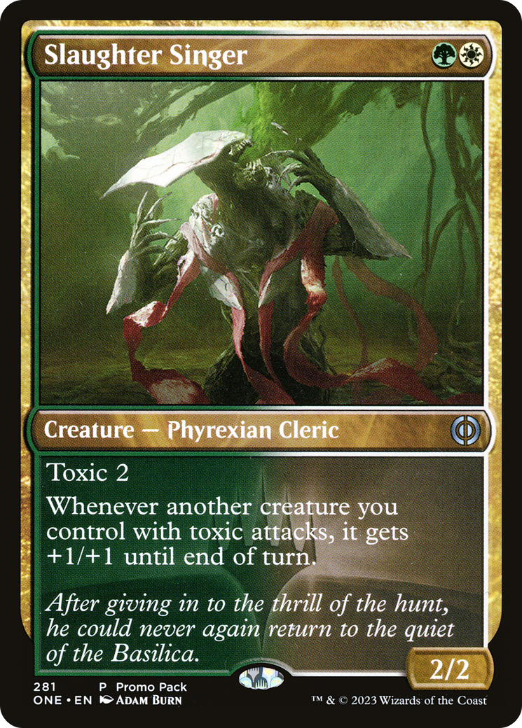 Slaughter Singer (Promo Pack) [Phyrexia: All Will Be One Promos] - Magic: The Gathering - Card Brawlers | Quebec | Canada |