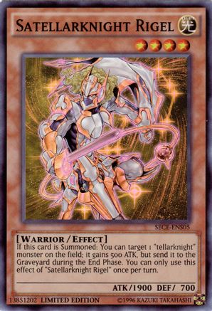 Satellarknight Rigel [SECE-ENS05] Super Rare - Yu-Gi-Oh! - Card Brawlers | Quebec | Canada |