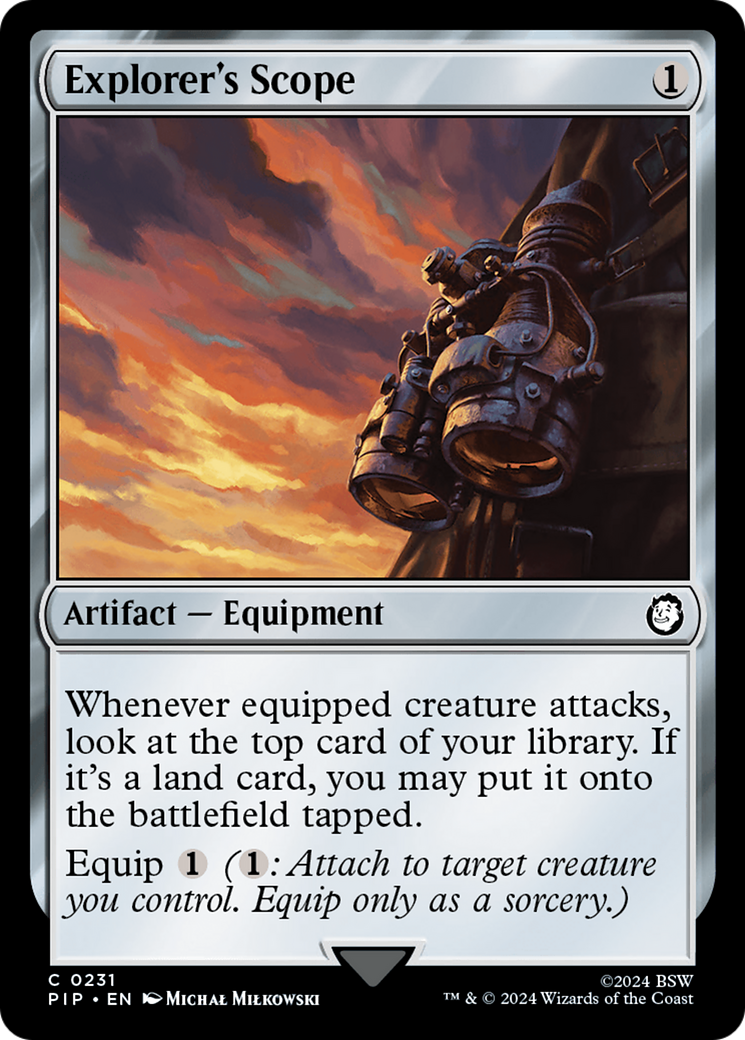 Explorer's Scope [Fallout] - Magic: The Gathering - Card Brawlers | Quebec | Canada |
