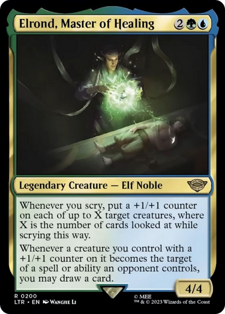 Elrond, Master of Healing [The Lord of the Rings: Tales of Middle-Earth] - Magic: The Gathering - Card Brawlers | Quebec | Canada |