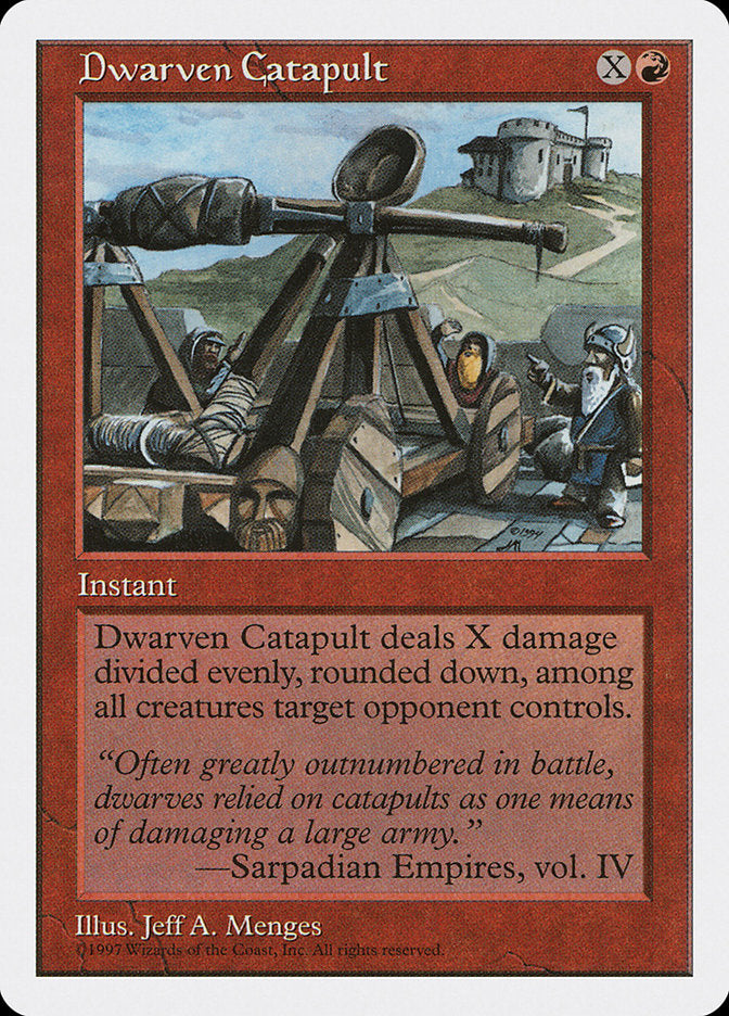 Dwarven Catapult [Fifth Edition] - Magic: The Gathering - Card Brawlers | Quebec | Canada |