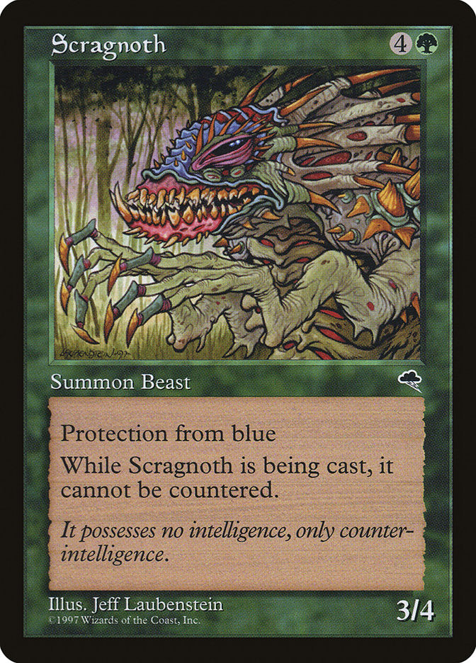 Scragnoth [Tempest] - Magic: The Gathering - Card Brawlers | Quebec | Canada |