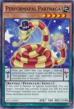 Performapal Partnaga [SECE-EN002] Common - Yu-Gi-Oh! - Card Brawlers | Quebec | Canada |